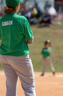 Coach and child