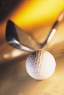 Golf club and ball