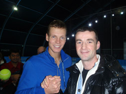 Tomas Berdych and Radek Sefcik